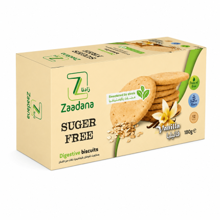 Sugar-Free Vanilla Oat Cookies, 180 grams