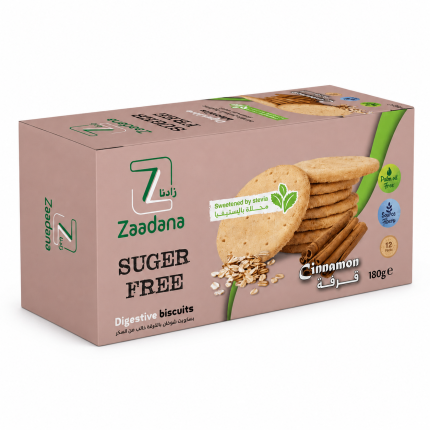 Sugar-Free Oatmeal Cookies with Cinnamon, 180 grams